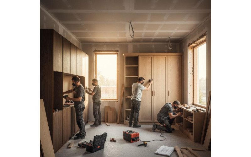 Interior Finishing Work in Progress – Construction Update 2025